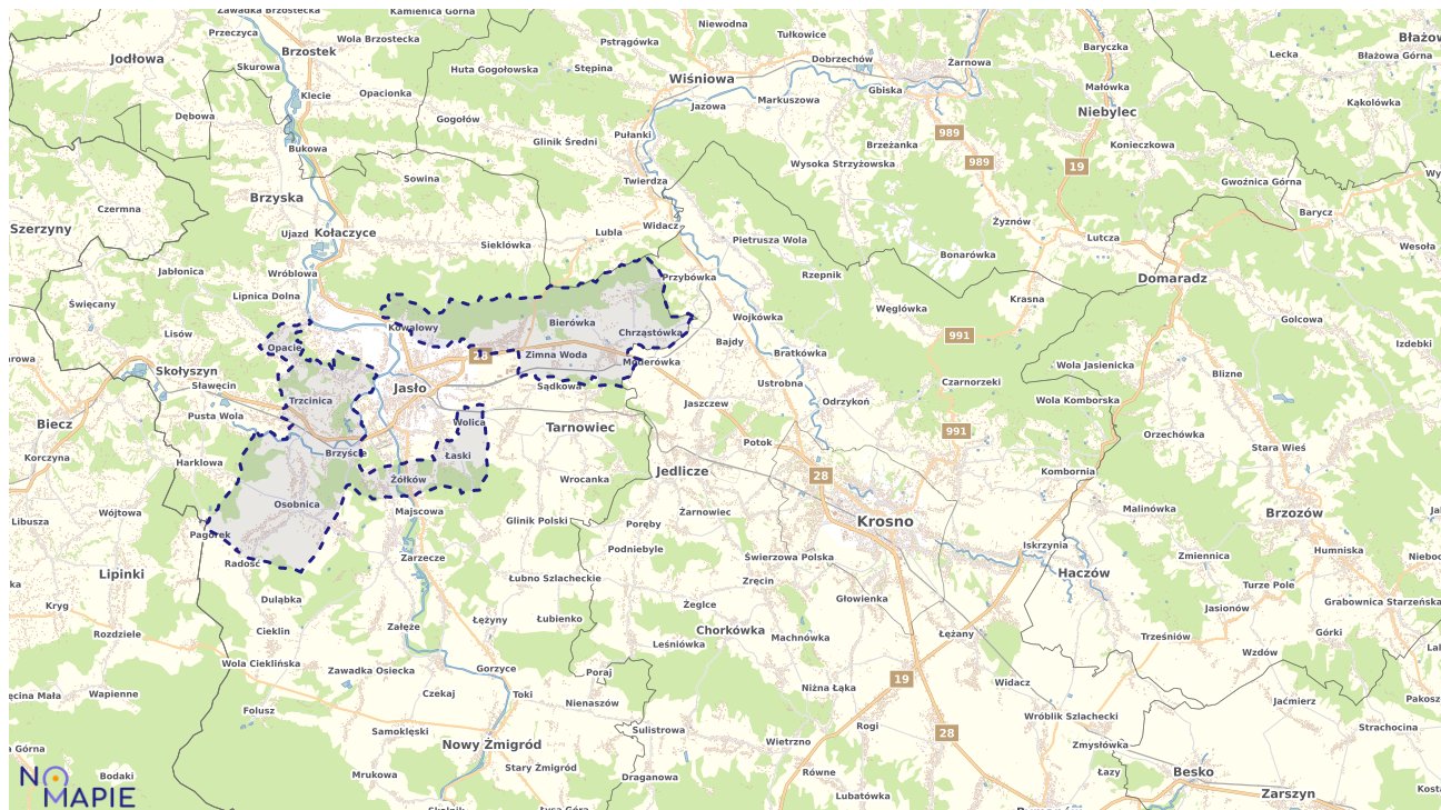 Mapa Geoportal Jasło